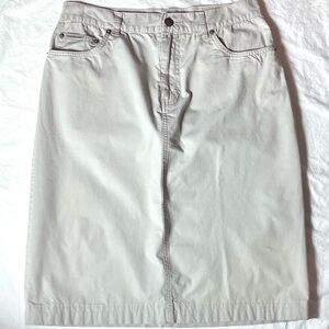 Calvin Klein Jeans Khaki Skirt sz 8